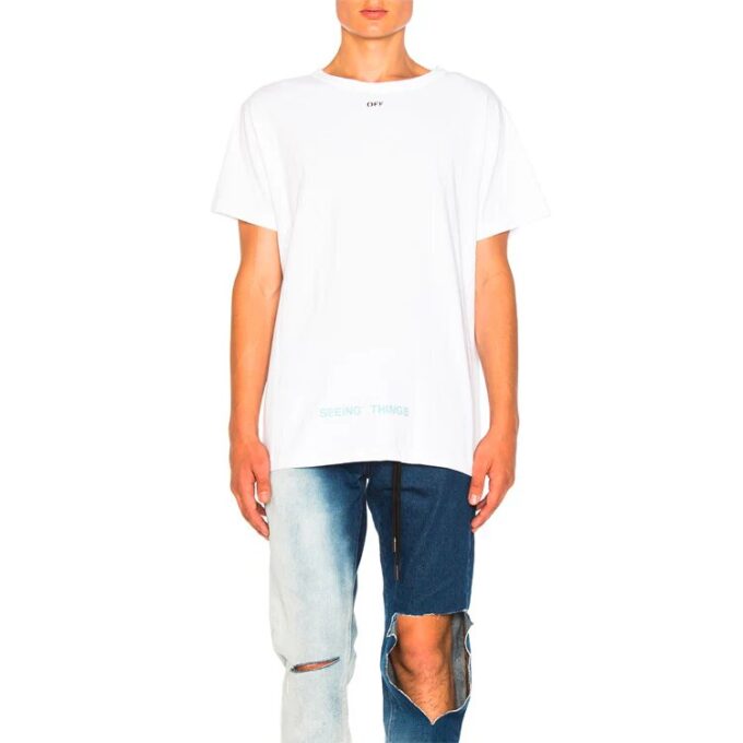 Estampado, pantalones cortos, corte holgado, blanco