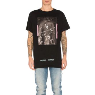 Estampado Pantalones Cortos Negro
