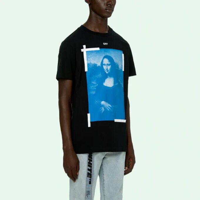 Estampado SS21, cuello redondo y pantalones cortos, negro