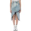 Falda asimétrica de Denim Off-White «Blue»