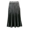 Falda de punto plisada Off-White «Negro»
