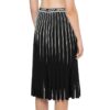 Falda de punto plisada Off-White «Negro»