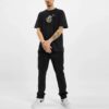 Freewizard Pattern Pantalones Cortos Corte holgado Negro