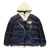 FW19 Chaqueta acolchada con cremallera Scaffolding Arrow para hombre, azul