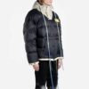 FW19 Chaqueta acolchada con cremallera Scaffolding Arrow para hombre, azul