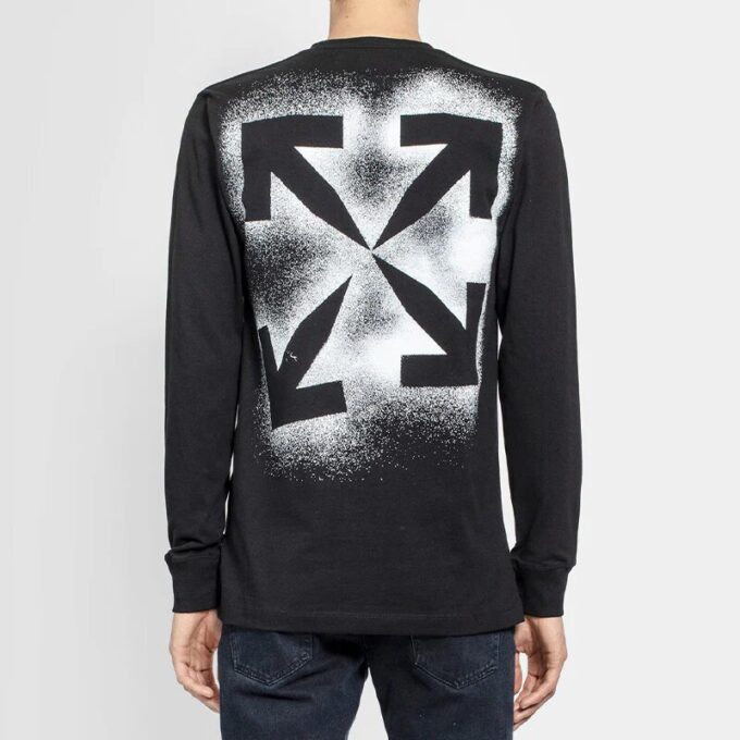 FW20 Arrows Manga larga Hombre Negro
