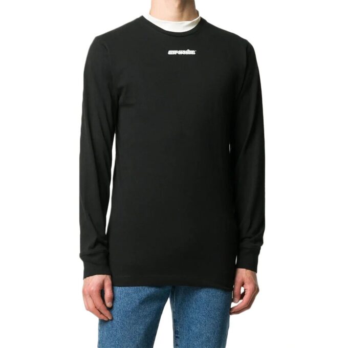 Fw20 Arrows Sketch Camiseta de manga larga con logo para hombre