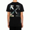 FW20 Camiseta de manga corta ajustada con estampado de Caravaggio en Pantalones Cortos
