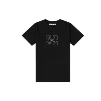 FW20 Camiseta de manga corta con bordado «Worker» en Pantalones Cortos