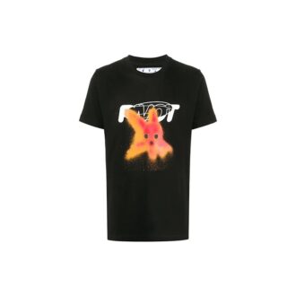 Fw20 Camiseta de manga corta con estampado de peces Pivot en Pantalones Cortos