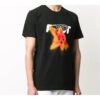 Fw20 Camiseta de manga corta con estampado de peces Pivot en Pantalones Cortos