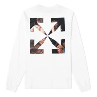 FW20 Camiseta de manga larga con logotipo Arrows para hombre