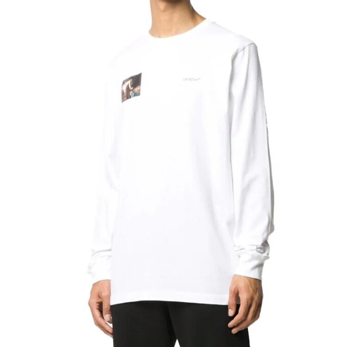FW20 Camiseta de manga larga con logotipo Arrows para hombre