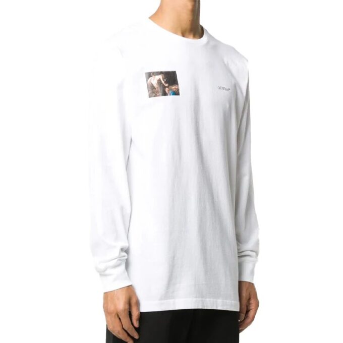 FW20 Camiseta de manga larga con logotipo Arrows para hombre