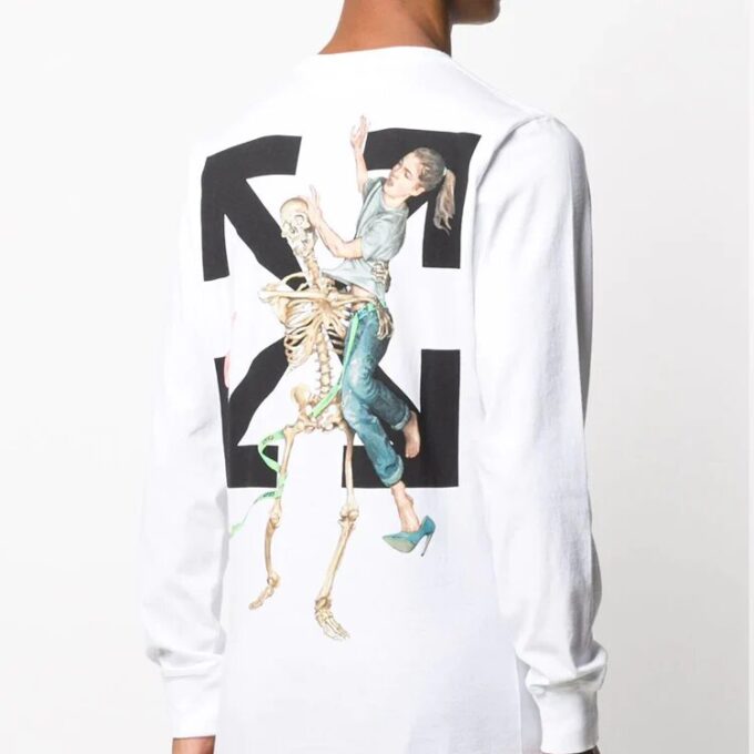 FW20 Camiseta de manga larga Pascal Skeleton