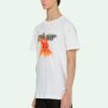 FW20 Camiseta de pantalones cortos con estampado de peces de colores