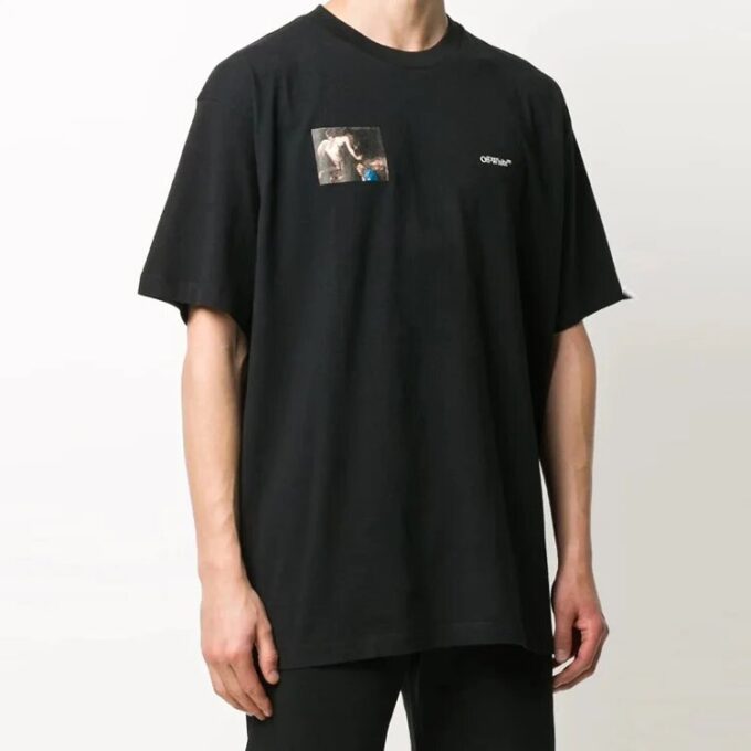 Fw20 Caravaggio Angel Camiseta de manga corta oversize
