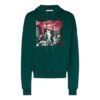 FW20 Caravaggio Jersey holgado con capucha para hombre Verde