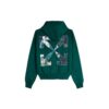 FW20 Caravaggio Jersey holgado con capucha para hombre Verde