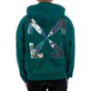FW20 Caravaggio Jersey holgado con capucha para hombre Verde