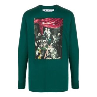 FW20 Caravaggio para hombre, manga larga y cuello redondo
