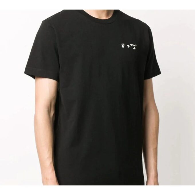 FW20 Estampado de logotipo Versión normal Hombre Negro