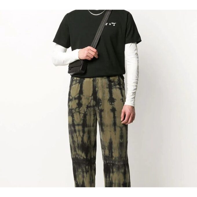 FW20 Estampado de logotipo Versión normal Hombre Negro