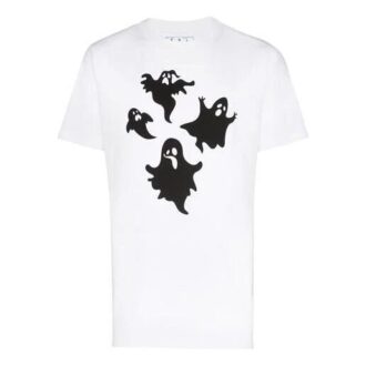 FW20 Estampado fantasma Estampado fantasma Hombre Blanco