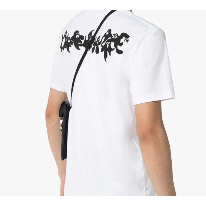 FW20 Estampado fantasma Estampado fantasma Hombre Blanco