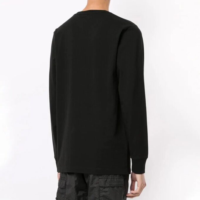 FW20 Estampado Manga larga Hombre Negro