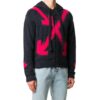 FW20 Fuzzy Arrows Jersey con capucha y manga larga para hombre Negro