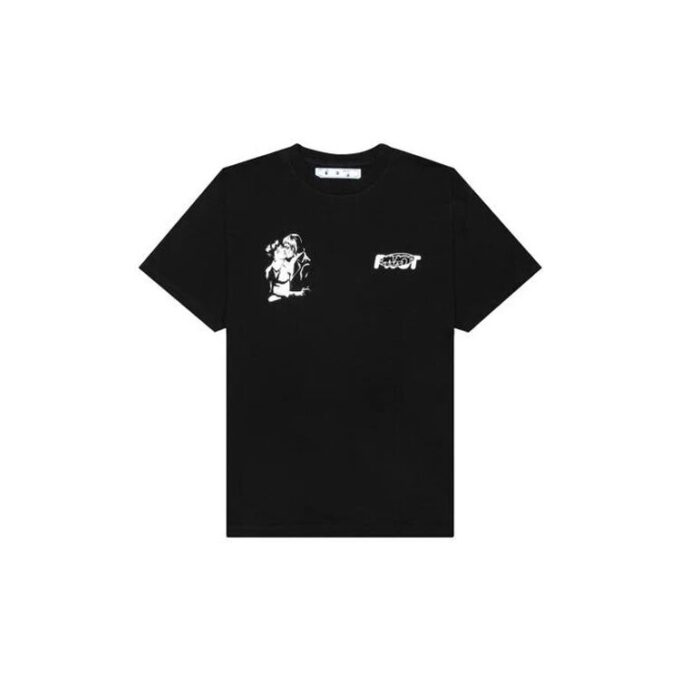 FW20 kiss 21 Camiseta de manga corta con logotipo para hombre