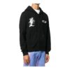 FW20 Kiss 21 Chaqueta con capucha y cremallera estampada para hombre, color negro