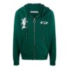 FW20 Kiss 21 Chaqueta con capucha y cremallera para hombre Verde