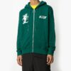 FW20 Kiss 21 Chaqueta con capucha y cremallera para hombre Verde