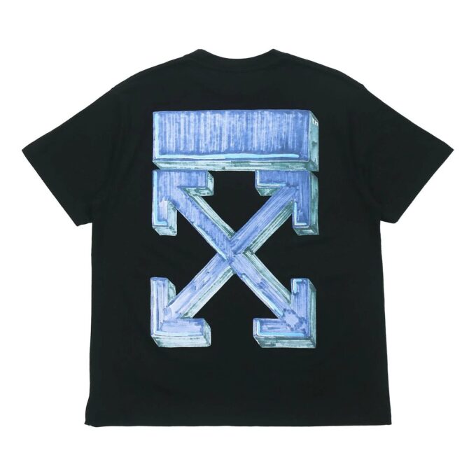 Fw20 Maker Arrows Print Camiseta de manga corta y cuello redondo