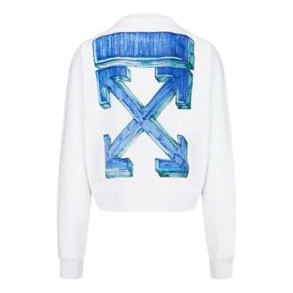 FW20 Marker Arrows Jersey holgado para hombre Blanco