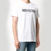 FW20 Non-Fiction estampada para hombre, blanca