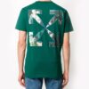 FW20 Sudadera con capucha para hombre con estampado Caravaggio, verde