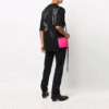 FW21 Camiseta de Pantalones Cortos con cuello redondo y estampado de flecha, versión estándar, negro
