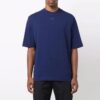 FW21 Camiseta de pantalones cortos con cuello redondo y flecha, versión azul