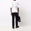 FW21 Camiseta de pantalones cortos con estampado de Arrows, versión estándar, color blanco