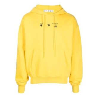 FW21 Casual Manga larga Corte holgado Amarillo