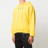FW21 Casual Manga larga Corte holgado Amarillo
