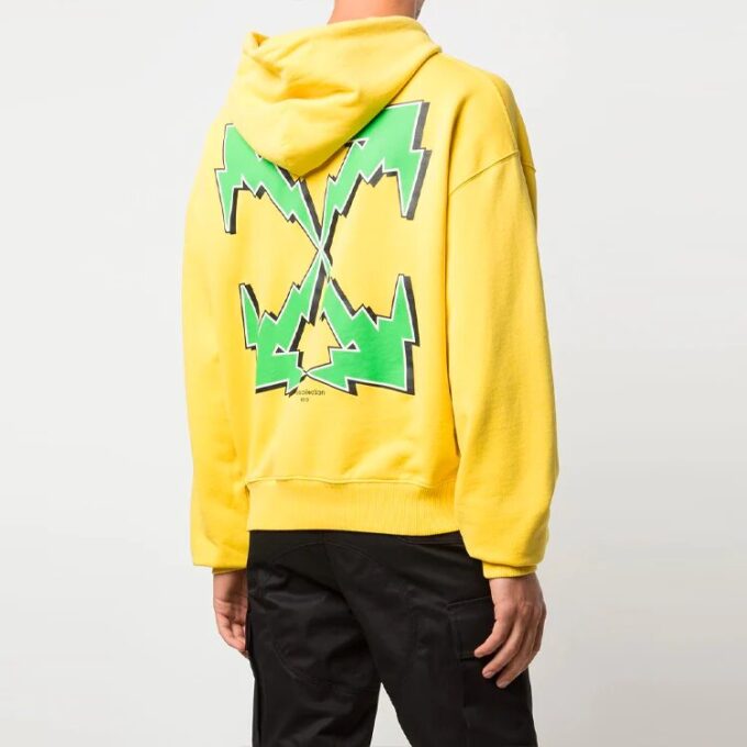 FW21 Casual Manga larga Corte holgado Amarillo