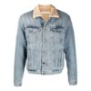FW21 Chaqueta de Denim lavado Stay Warm, versión Ordinary, azul