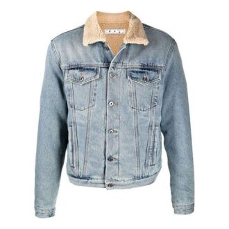 FW21 Chaqueta de Denim lavado Stay Warm, versión Ordinary, azul