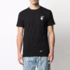FW21 Con letras impresas, cuello redondo y pantalones cortos, versión en negro