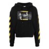 FW21 Estampado de cuadro Unisex Negro