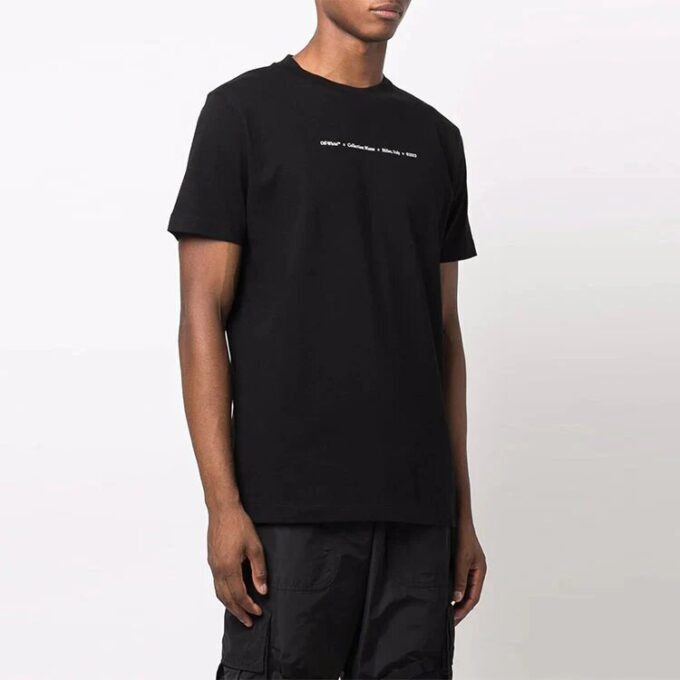 FW21 Estampado de flechas, letras, color liso, pantalones cortos, versión negra
